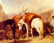 The Halt - 约翰·弗雷德里克·赫尔林